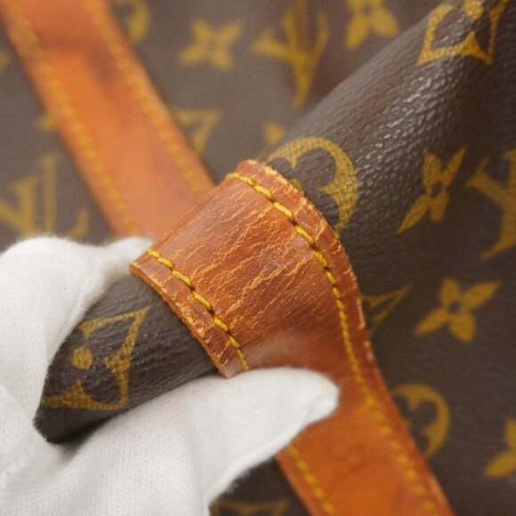 LOUIS VUITTON Brown Monogram Keepall 50 Boston Bag